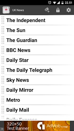 UK Newspapers screenshot 1