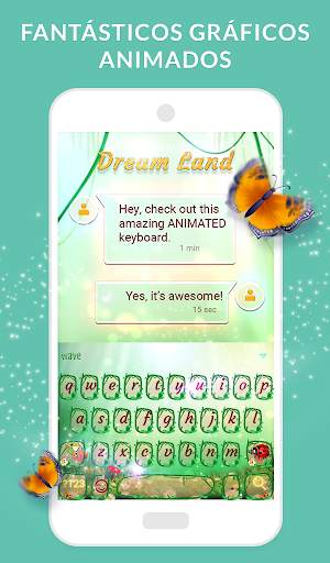 Wave Teclado Animado + Emoji screenshot 4