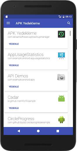 Apk Backup Manager screenshot 1