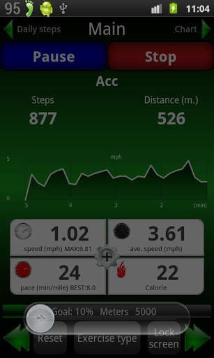 Pedometer 2.0 screenshot 3
