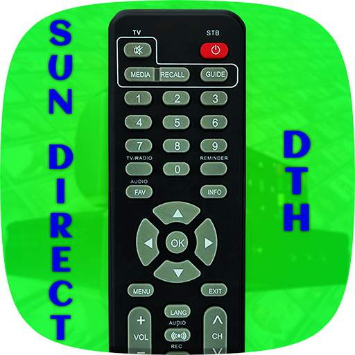 Remote Control For SUN DIRECT DTH Set top box 6.0