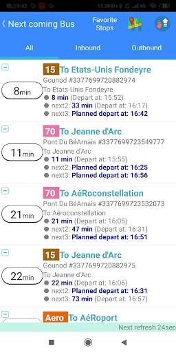 Toulouse Bus Realtime screenshot 2