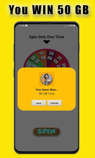 Free Data - Daily 50 GB Free Internet Data (PRANK) screenshot 3