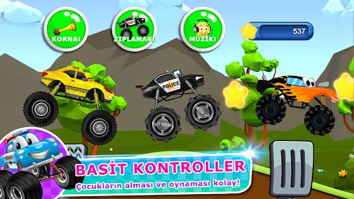 Çocuk Canavar Kamyon Oyunu 2 screenshot 5