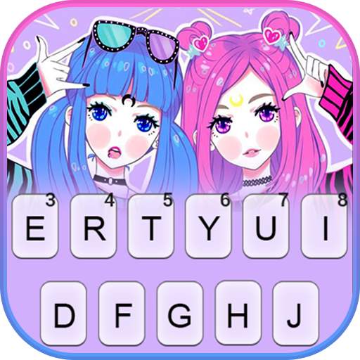 Best Friends Girls Keyboard Theme 1.0