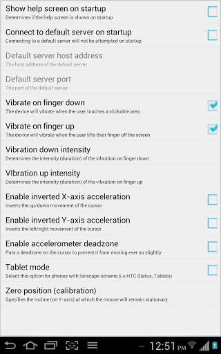 Accelerometer Mouse screenshot 4
