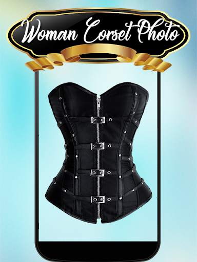 Woman Corset Photo Frame Editor screenshot 1