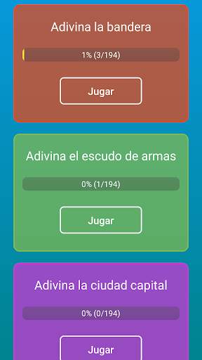 Banderas del mundo y emblemas: Adivina el país screenshot 5