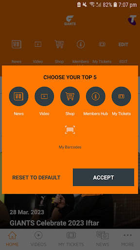 GIANTS Official App screenshot 2