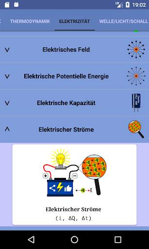 Physik Formeln - Physics Calc screenshot 4