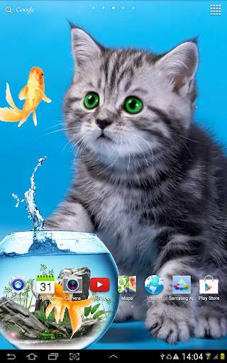 Cat Live Wallpaper screenshot 12