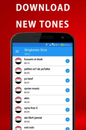 Free Syrian Music ringtones and Sounds screenshot 1