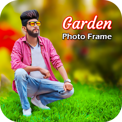 Garden Photo Frame : Auto Remove Background आइकन