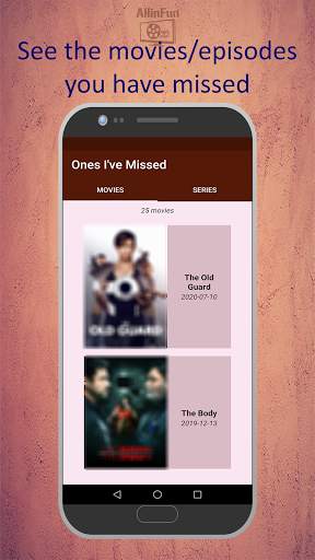 AllinFun-Track Movies, TV Shows, Actors/Actresses 6 تصوير الشاشة