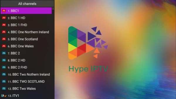 Hype IPTV Player screenshot 2