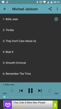Michael Jackson mp3 Offline Music Hits screenshot 3