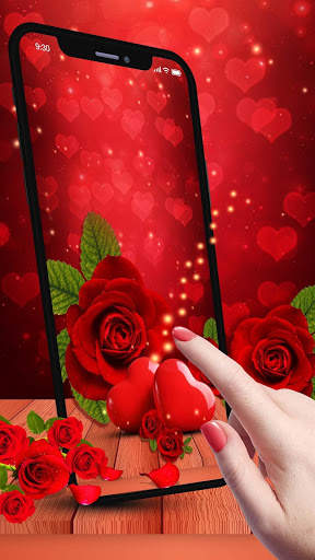 Red Rose Live Wallpaper screenshot 3