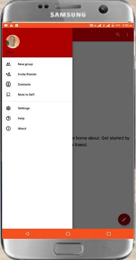JIHOO MESSENGER=>Chat with Video and Voice Call screenshot 1