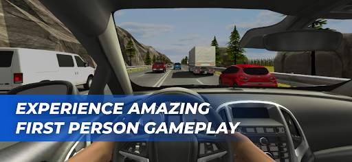 Racing Fast In Car screenshot 1