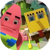 Sponge-bob Game Ninecraft Dash 1.0