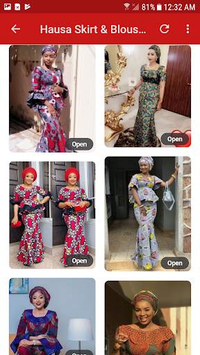 Hausa Skirt & Blouse Styles. screenshot 7