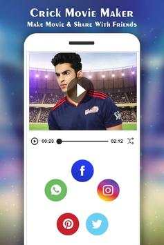 Cricket Photo Video Maker :IPL screenshot 6