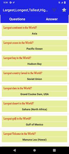 World General Knowledge 2022 screenshot 7