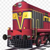 train search &amp; ticket booking icon