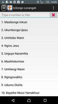Icilongo Levangeli Hymnal screenshot 2