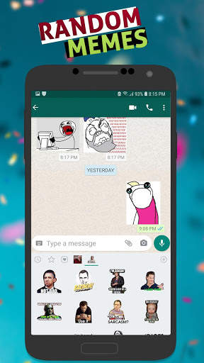 WAStickerApps - Random Memes Stickers For WhatsApp screenshot 4