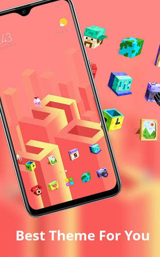 3d Lego shape bright love theme screenshot 2