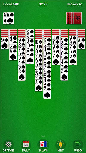 Spider Solitaire screenshot 5