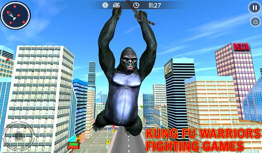 Gorilla City Simulator - Rope Hero Gorilla Game screenshot 5
