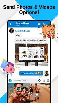Messenger Home - SMS Widget, Home Screen screenshot 1