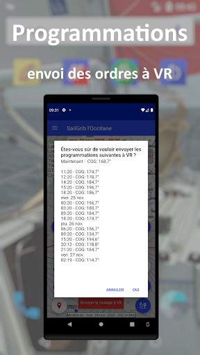 SailGrib pour Virtual Regatta screenshot 5