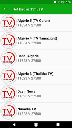 algerie tv frequency screenshot 6