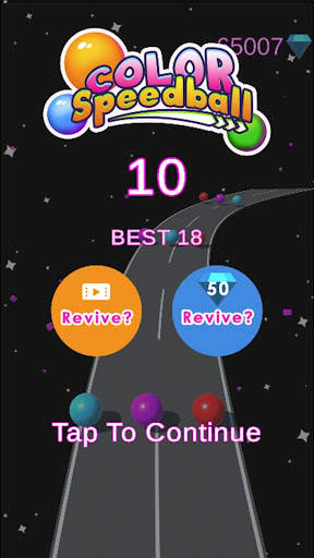 Color Speedball: 3D Road Color Ball Run with Music screenshot 3
