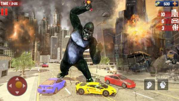 Angry Gorilla Casino City Rampage Simulator screenshot 4