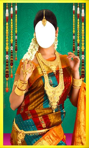 Women Bridal Saree Suit Hd screenshot 1