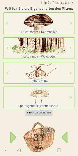 Pilze app screenshot 4