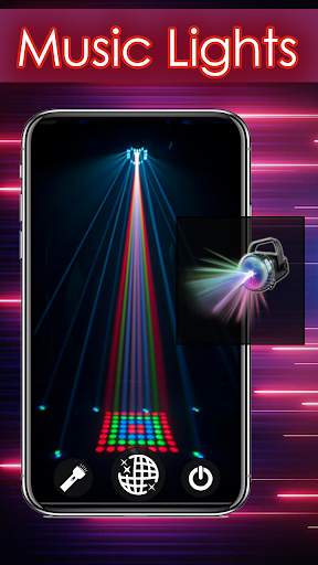 Disco Light with Color Flashli screenshot 5