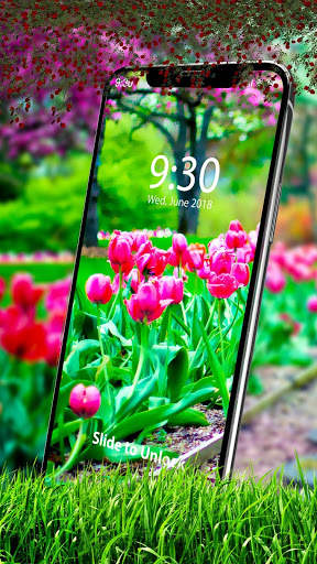 Beautiful Spring Garden APUS Live Wallpaper screenshot 3