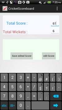 Cricket Score Board screenshot 4