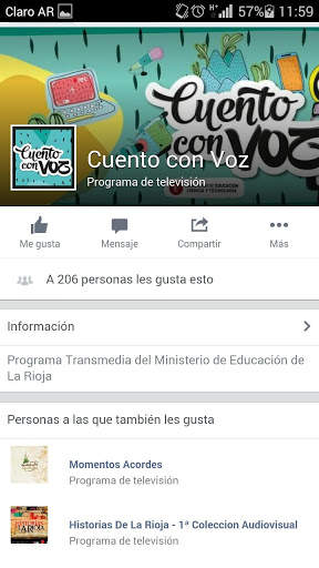 Cuento Con Voz Radio Lite screenshot 2