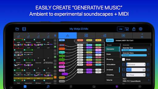 Wotja: Generative Music System screenshot 2