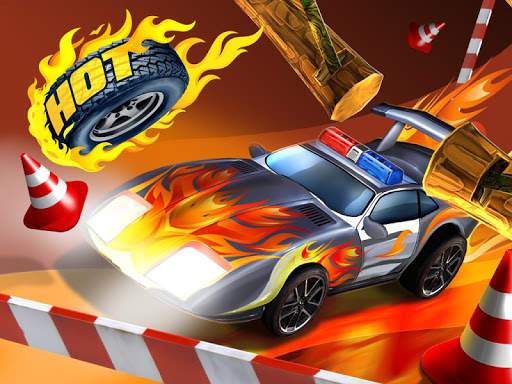 Hot Tire Asphalt Burner Action screenshot 7