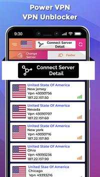 Power VPN-VPN Unblocker screenshot 1