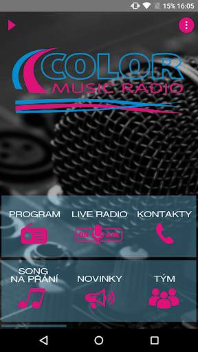 COLOR Music Radio screenshot 1