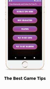 Diamonds & Coins For Free Fire - Guide 2019 screenshot 6