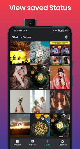 Status Saver & Status Downloader 3 تصوير الشاشة